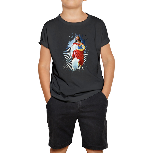 Jesus Christ Superman Spoof T Shirt