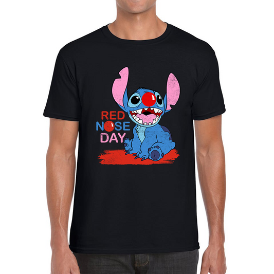 Ohana Disney Stitch Red Nose Day T Shirt