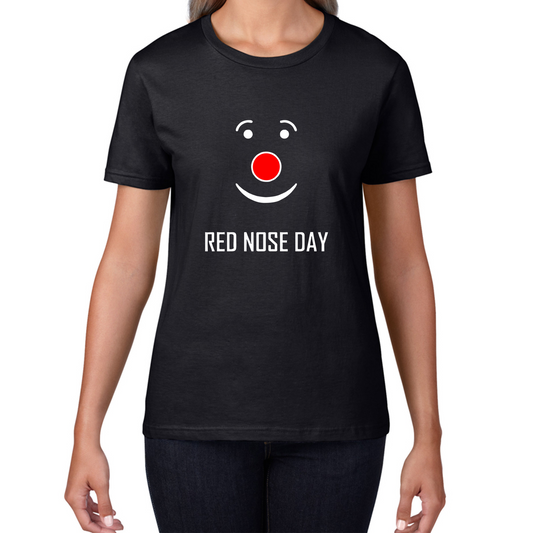 Red Nose Day Clown Face T Shirt