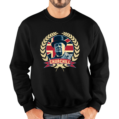 Sir Winston Churchill Prime Minister of the United Kingdom Sweatshirt