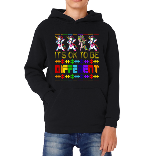 It's Ok To Be Different Autism Awareness Hoodie