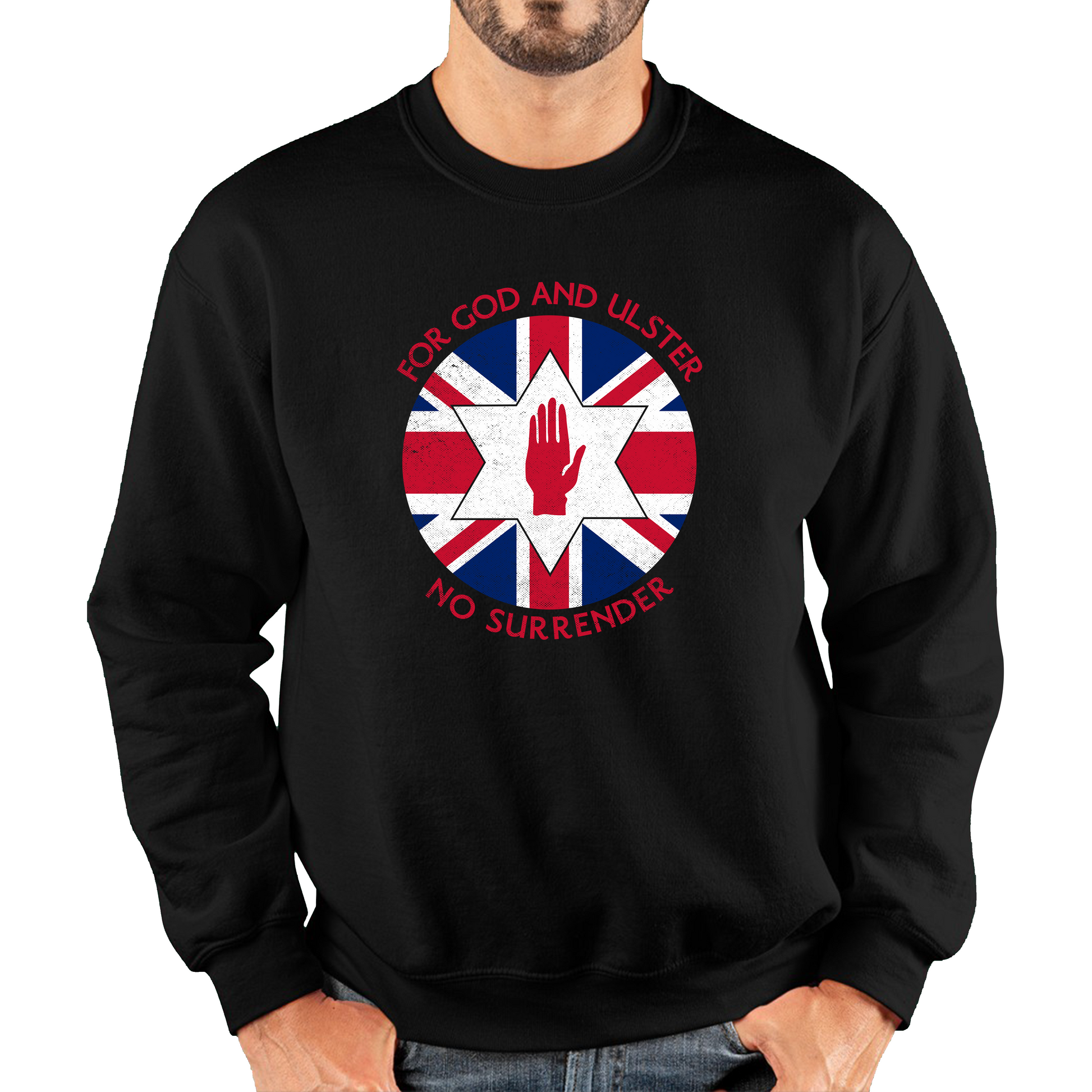 For God And Ulster No Surrender Battle Of The Boyne Victory Sweatshirt