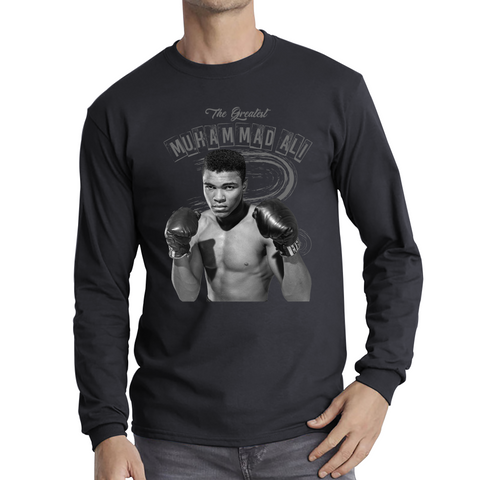 The Greatest Muhammad Ali World Heavyweight Boxing Champion American Boxer Long Sleeve T Shirt