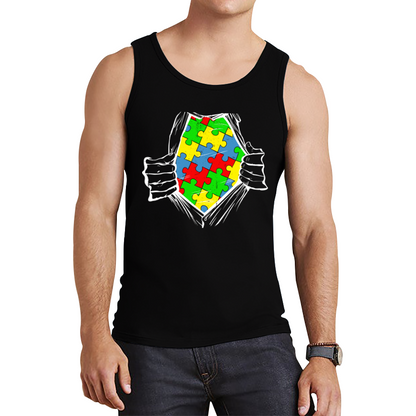 Autism Awareness Art Tank Top