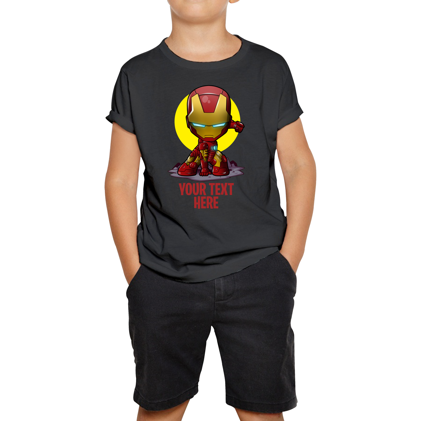 Personalised Iron Man T Shirt