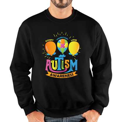 Autism Awareness Accept Understand Love Sweatshirt