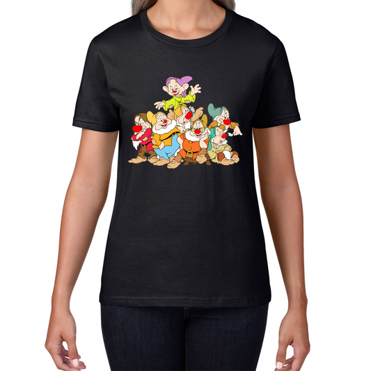 Snow White and Seven Dwarfs Red Nose Day T Shirt