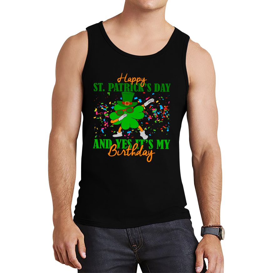 St Patricks Day Birthday Vests