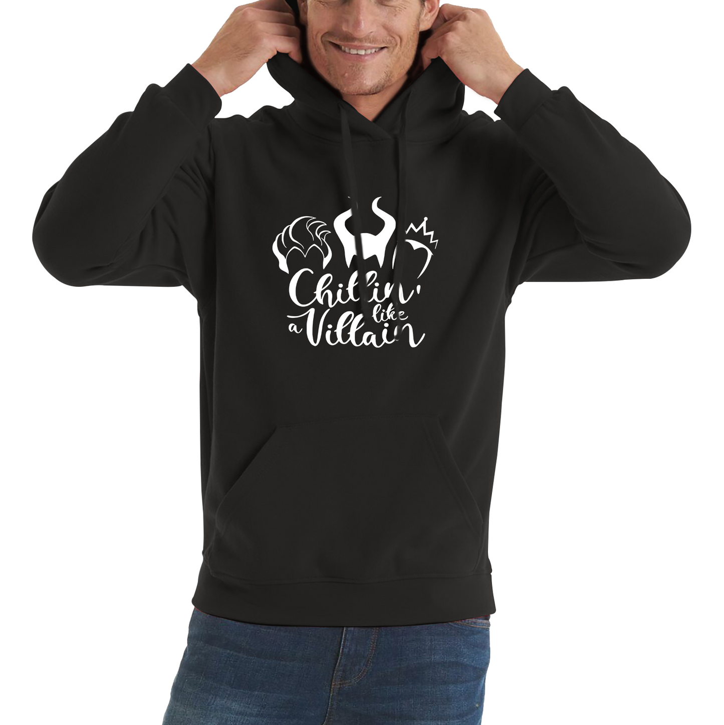 Sanderson Sister Maleficent Spoof Chillin Like A Villain Hoodie