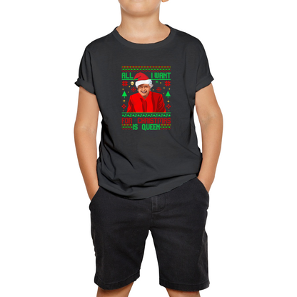 queen elizabeth ii christmas t shirt