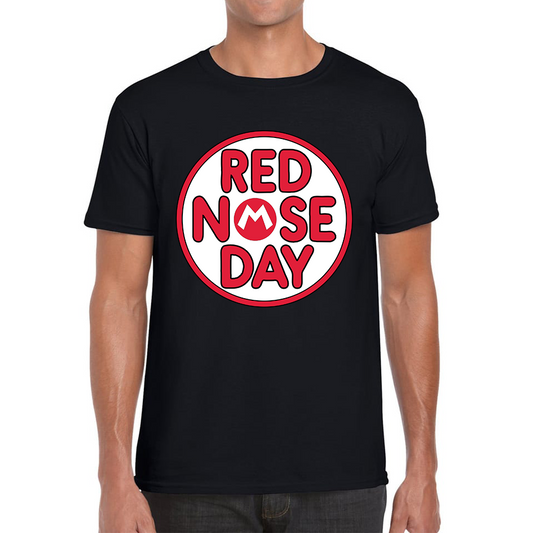 Comic Relief Red Nose Day Super Mario T Shirt