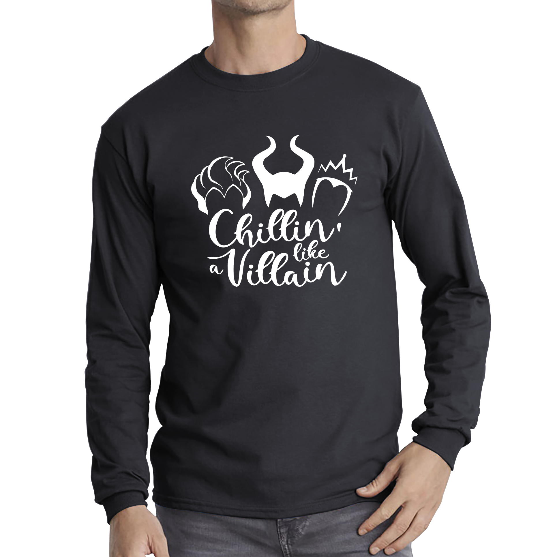 Sanderson Sister Maleficent Spoof Chillin Like A Villain T Shirt