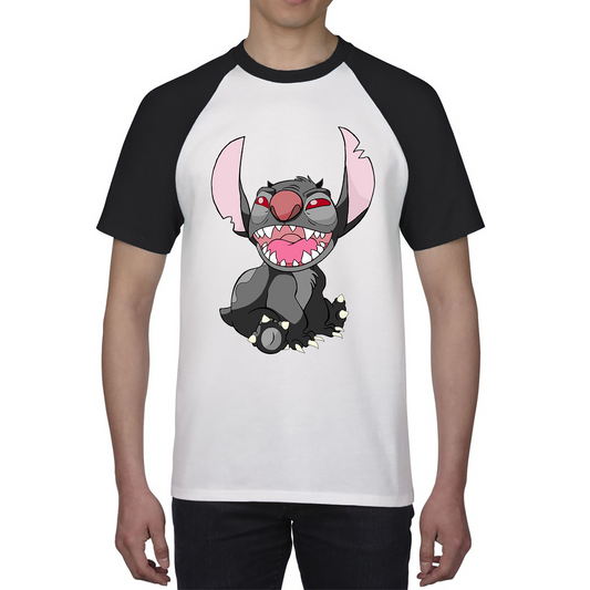 Disney Devil Stitch Funny Ohana Baseball T Shirt