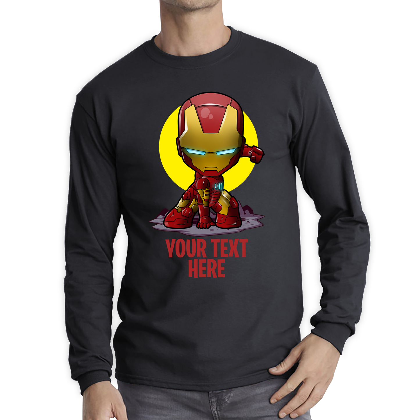 Personalised Iron Man T Shirt