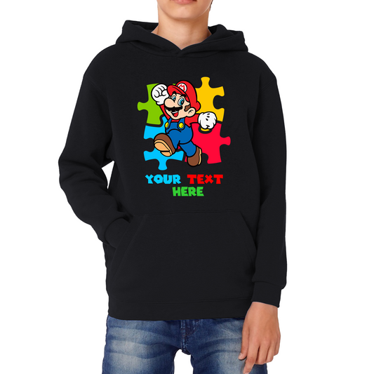 Personalised Super Mario Puzzle Funny Hoodie