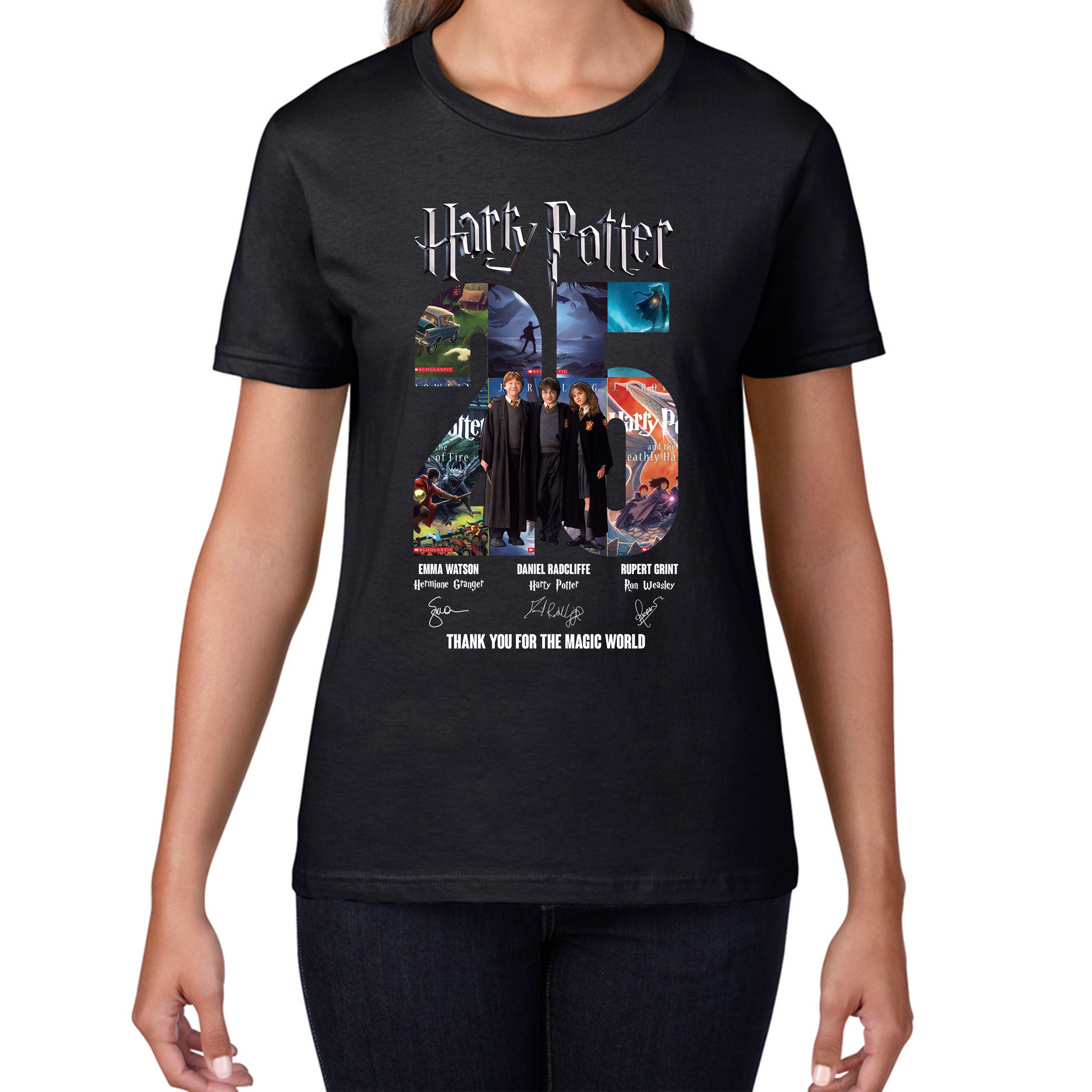 Harry Potter 25th Anniversary T Shirt