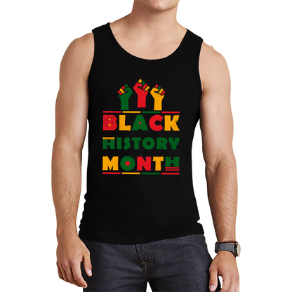 Black History Month Black Pride African American Black Lives Matter Black Pride Tank Top