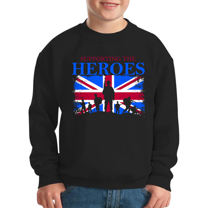 Supporting The Heroes British Veteran Sweatshirt