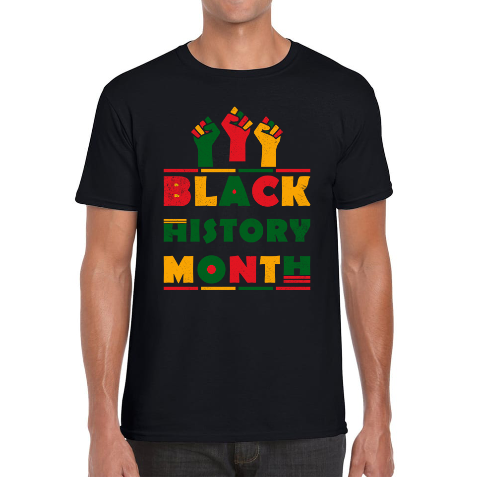 Black History Month Black Pride African American Black Lives Matter Black Pride Mens Tee Top