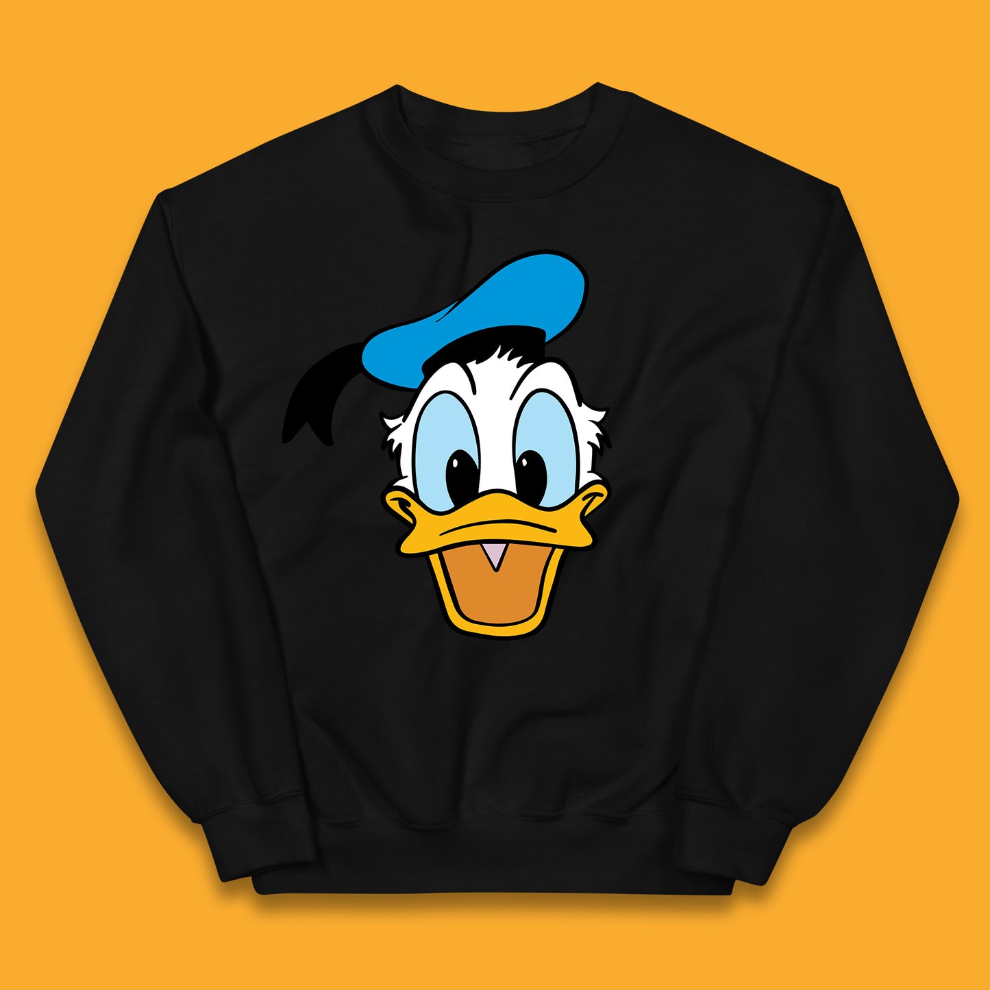 Donald Duck And Daisy Duck Face Cartoon Characters Disneyland Vacation Trip Disney World Kids Jumper