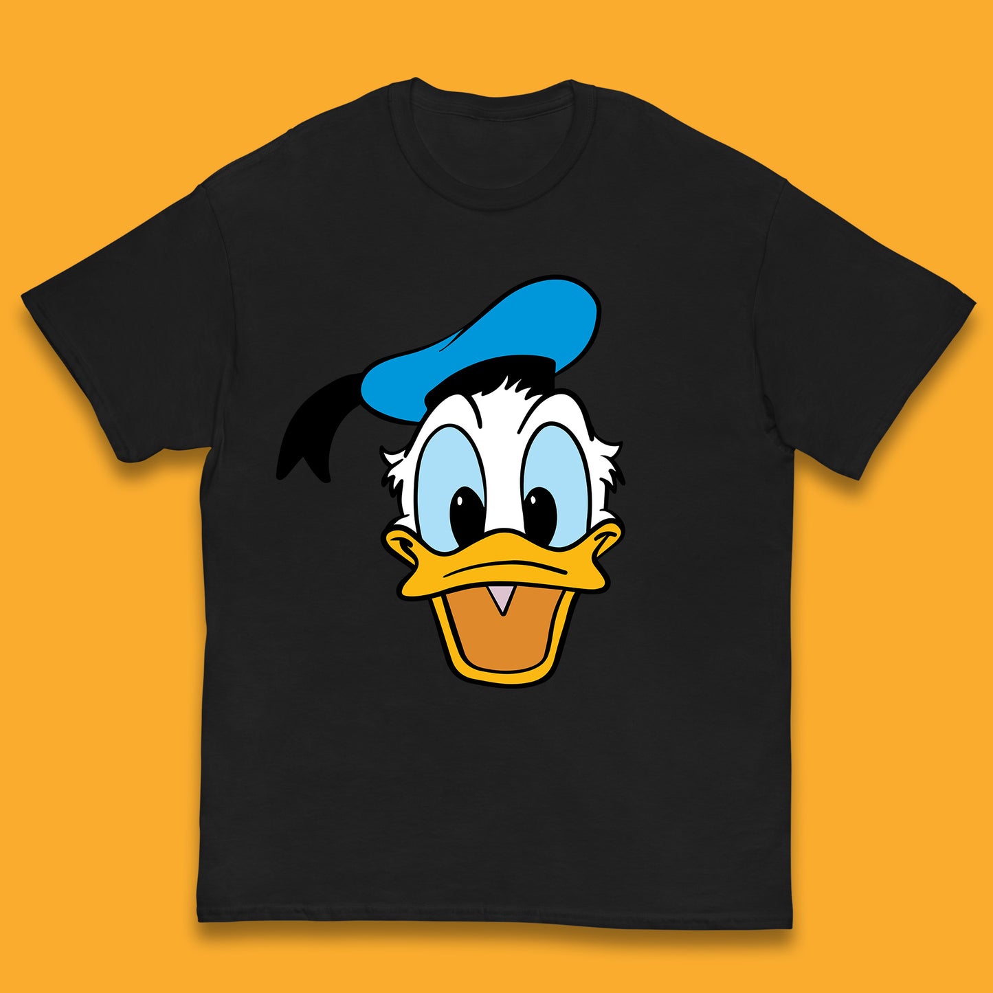 Donald Duck And Daisy Duck Face Cartoon Characters Disneyland Vacation Trip Disney World Kids T Shirt