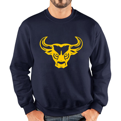 Angry Bull Gym Clothing Bodybuilding Training Workout Exercise Boxing Unisex Sweatshirt