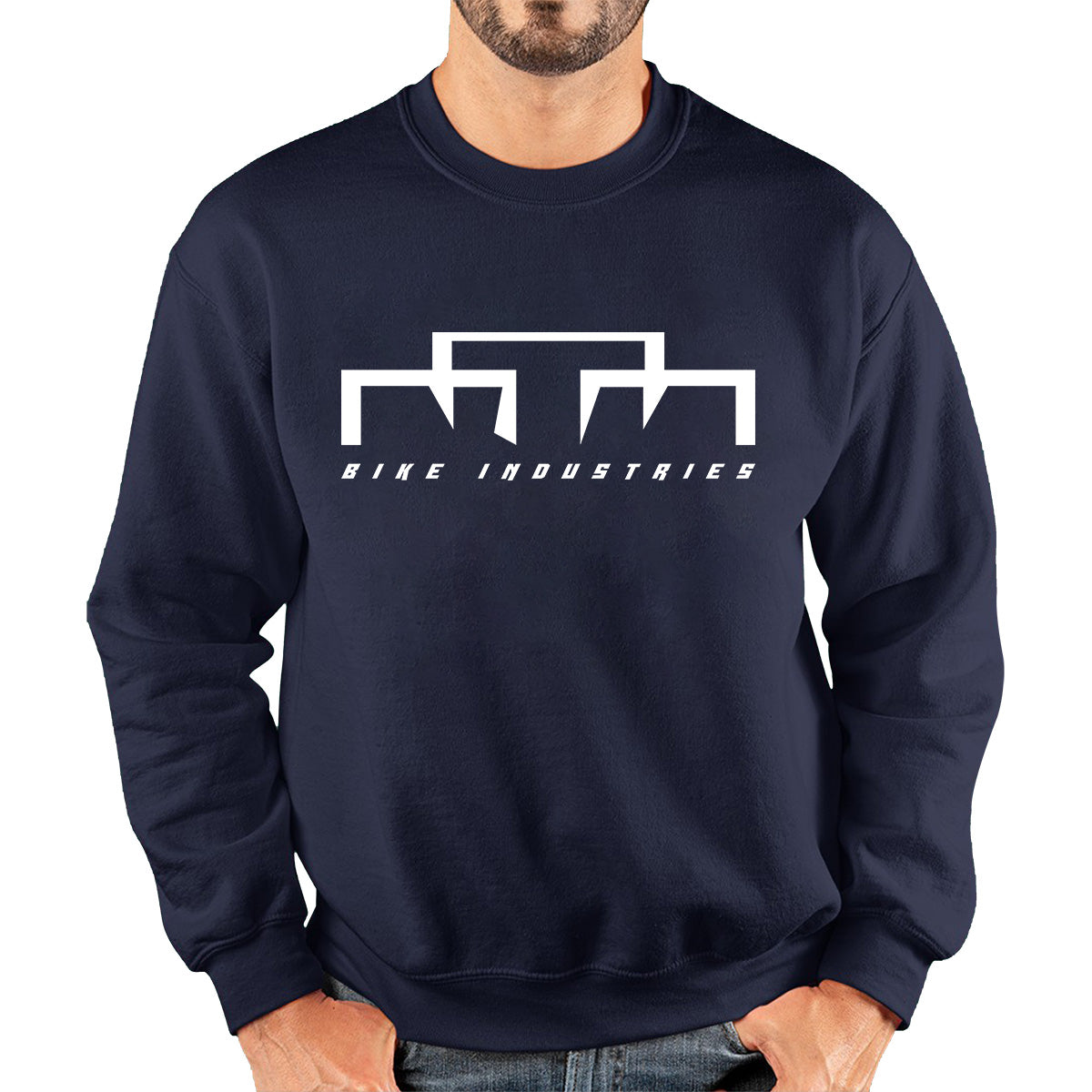 KTM Bike Industries KTM Factory Team Sports Bike Motorcycle KTM Lovers Street Rider Motorbike Lover Unisex Sweatshirt