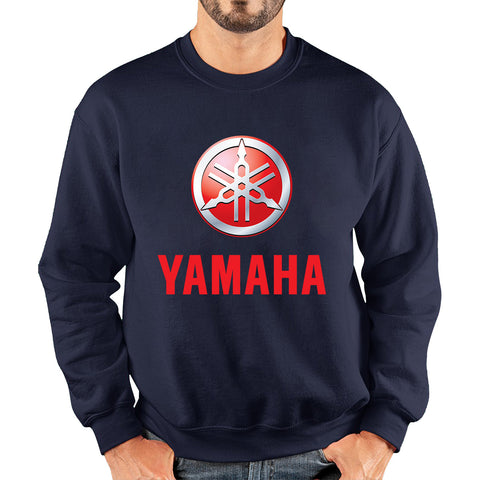 Yamaha Motor Company Yamaha Logo Guarantees Speed And Flawless Riding Motorcycles Scooters Yamaha Lovers Unisex Sweatshirt