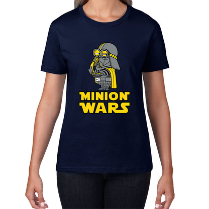 Minion Wars Trooper Cosplay Star Wars Minion Parody The Minions Become Superheroes Disney Star Wars 46th Anniversary Womens Tee Top