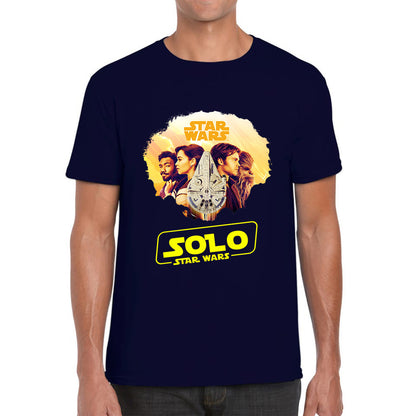 Star Wars Solo Chewie Lando Qira Characters Solo A Star Wars Story Sci-fi Action Adventure Movie Galaxy's Edge Trip Mens Tee Top