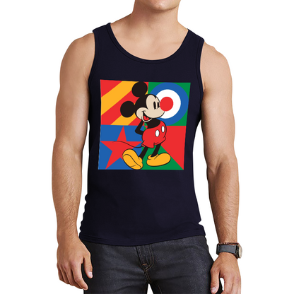 Mickey Mouse Disney Red Nose Day Tank Top