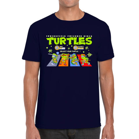 Springfield Children Green Turtles Select Your Turtle Cartoon Spoof Lovers Gift Mens Tee Top