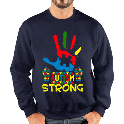 Autism Awareness Strong Motivational Sweatshirt