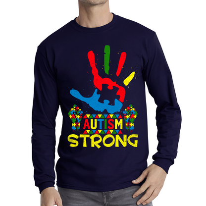 Autism Awareness Strong Motivational T Shirt