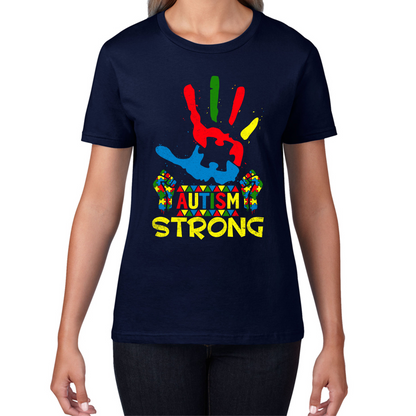 Autism Awareness Strong Motivational T Shirt