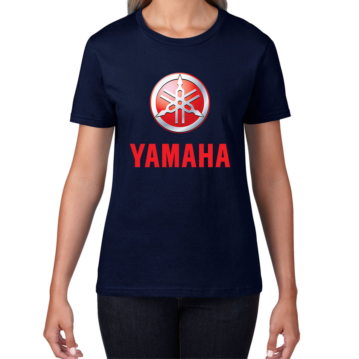 Yamaha Motor Company Yamaha Logo Guarantees Speed And Flawless Riding Motorcycles Scooters Yamaha Lovers Womens Tee Top