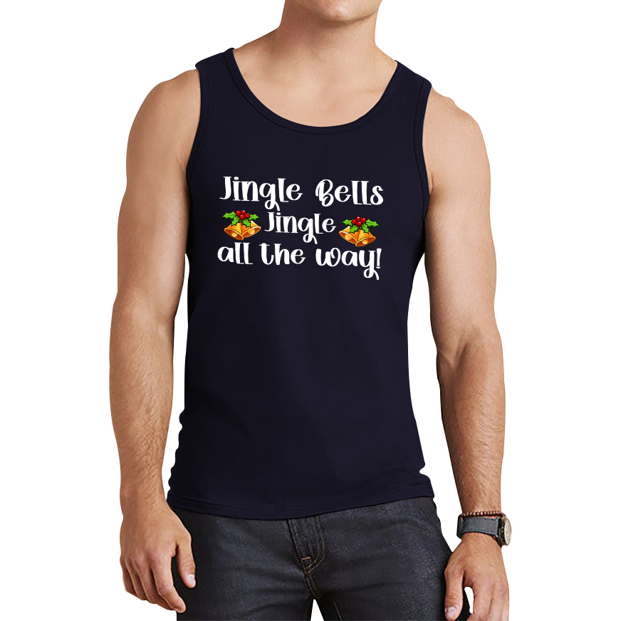 jingle bells christmas tank top