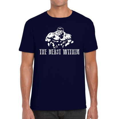 The Beast Within Hulk Bodybuilding Gym T Shirt