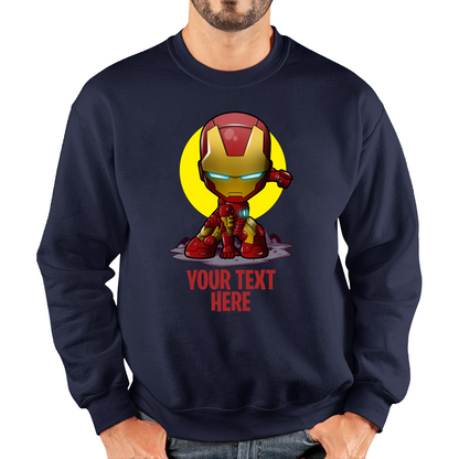 Personalised Iron Man Sweatshirt