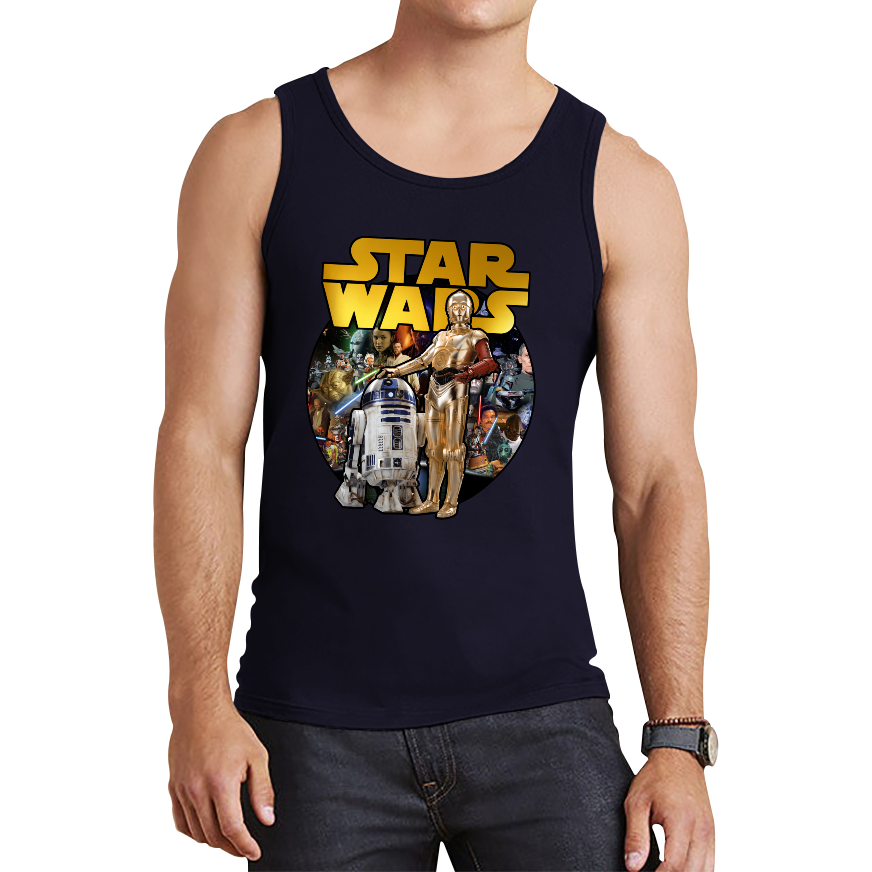 Star Wars Droids Tank Top