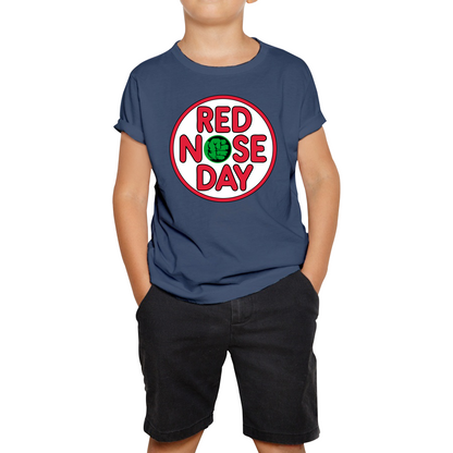 Hulk Hand Red Nose Day T Shirt