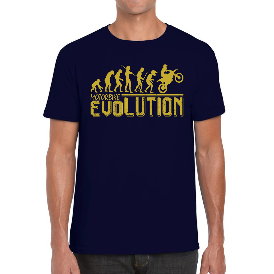 Motorbike Evolution Funny T Shirt