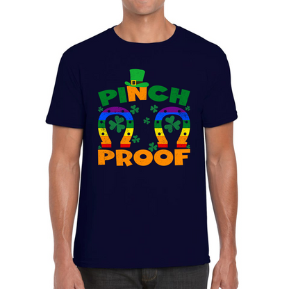 Pinch Proof LGBT Horseshoe St. Patrick's Day Shamrock Gay Pride Irish Pinch St Pattys Day Irish Festive Mens Tee Top