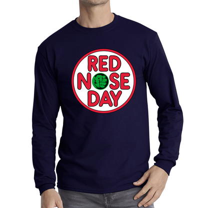 Hulk Hand Red Nose Day T Shirt