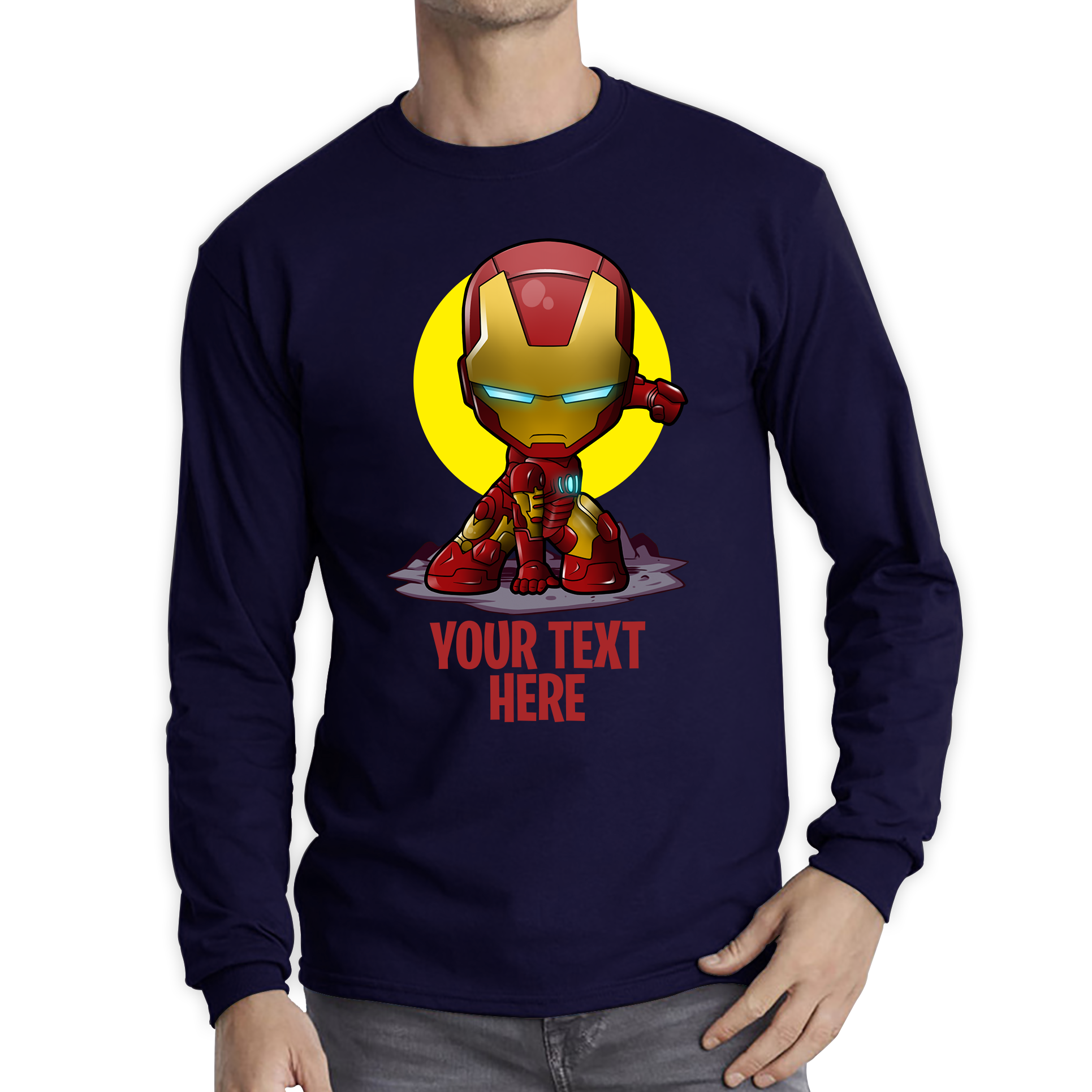 Personalised Iron Man T Shirt