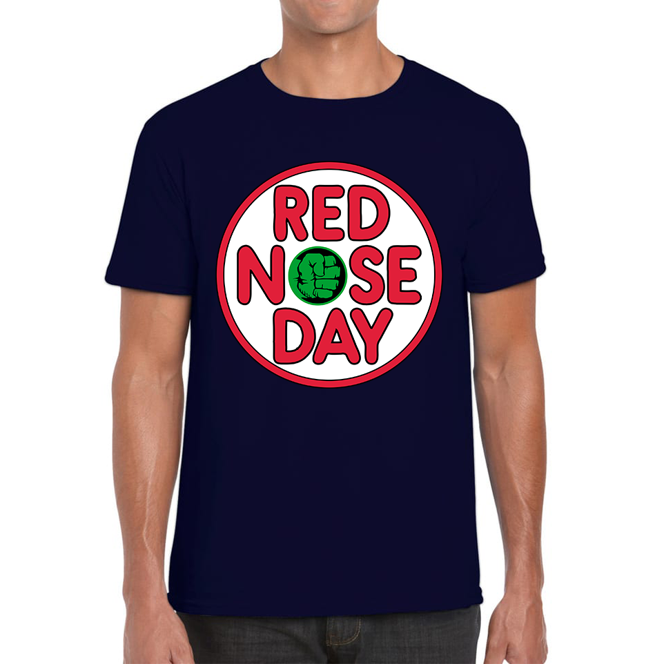 Hulk Hand Red Nose Day T Shirt