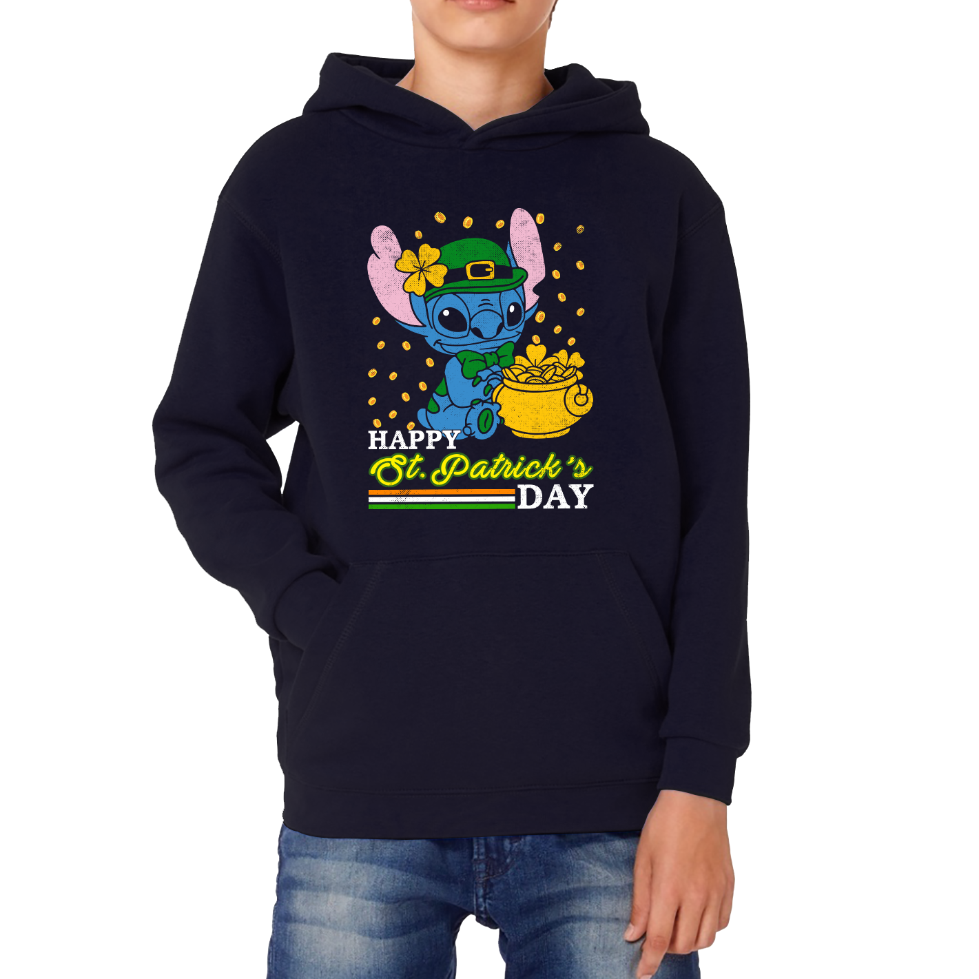 Lilo and Stitch St Patrick's Day Hoodies UK