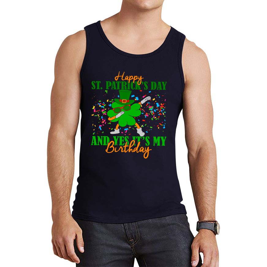 St Patricks Day Birthday Vests