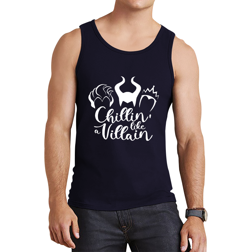 Sanderson Sister Maleficent Spoof Chillin Like A Villain Tank Top