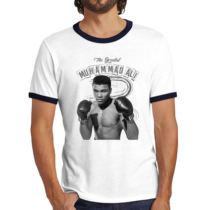 The Greatest Muhammad Ali World Heavyweight Boxing Champion American Boxer Ringer T Shirt